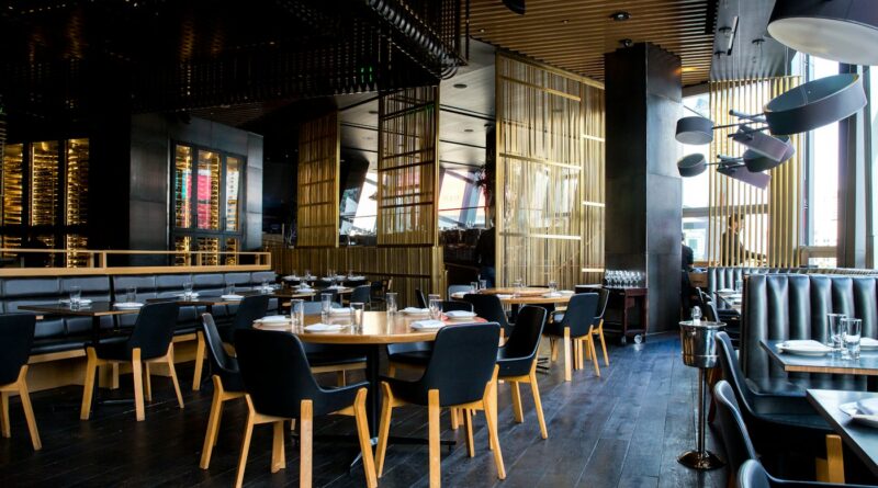 Restaurant dining space illustrating hospitality workplaces